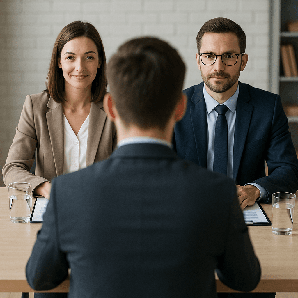 Schnell und einfach: Bewerbung und Interview-Vorbereitung.